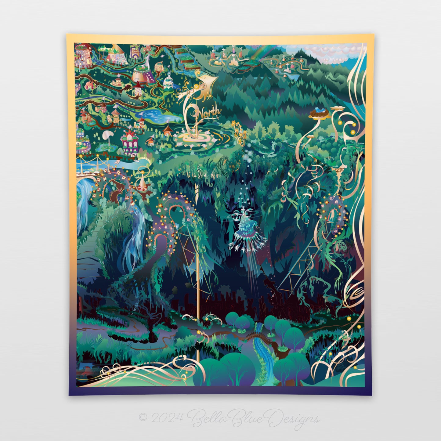 Cotton Tapestry - Envision - The Pole