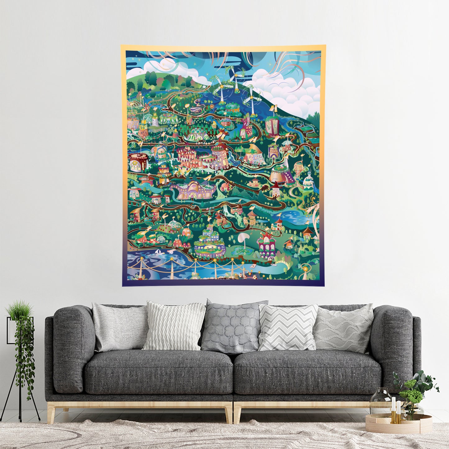 Cotton Tapestry - Envision - Community